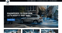 Desktop Screenshot of bmwserviceofaustin.com